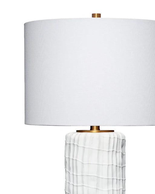 Jamie Young Company - Trunk Table Lamp in White - LS9TRUNKWH - GreatFurnitureDeal