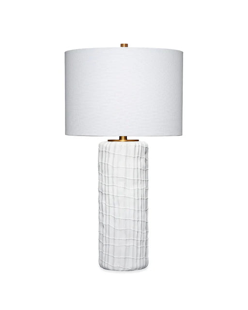 Jamie Young Company - Trunk Table Lamp in White - LS9TRUNKWH - GreatFurnitureDeal