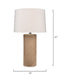 Jamie Young Company - Albi Table Lamp - LSALBICRM - GreatFurnitureDeal