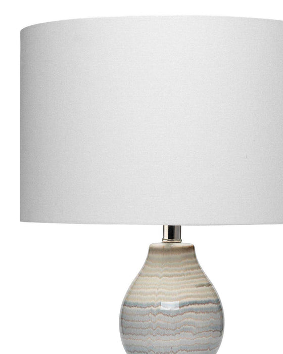 Jamie Young Company - Catalina Wave Table Lamp - LSCATALINAWH - GreatFurnitureDeal