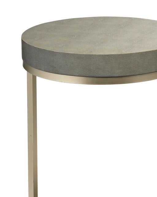 Jamie Young Company - Chester Round Side Table Grey - LSCHESTERDG - GreatFurnitureDeal