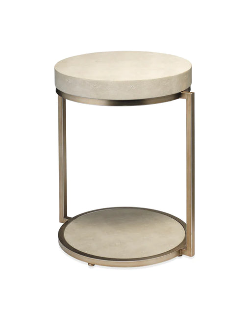 Jamie Young Company - Chester Round Side Table Ivory - LSCHESTERIV - GreatFurnitureDeal
