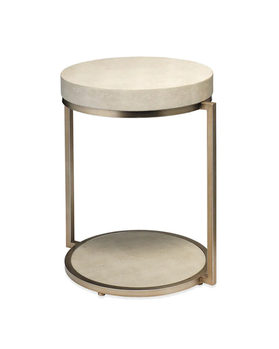 Jamie Young Company - Chester Round Side Table Ivory - LSCHESTERIV