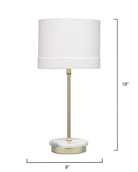 Jamie Young Company - Grace Table Lamp - LSGRACEBRWH