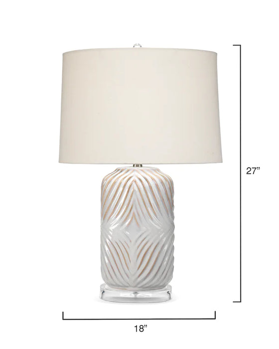Jamie Young Company - Harper Table Lamp - LSHARPERWH