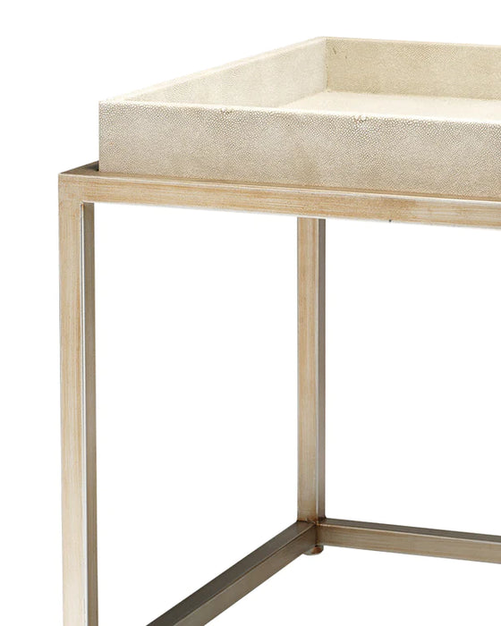 Jamie Young Company - Jax Square Side Table Cream - LSJAXIV - GreatFurnitureDeal