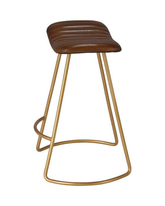 Jamie Young Company - Theo Counter Stool - Brown - LSTHEOBUFFGO