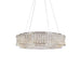 AICO Furniture - Galaxy"Round LED Chandelier, Large"Chrome - LT-CH1030CRM-CLR - GreatFurnitureDeal