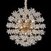 AICO Furniture - Bouquet 18 Light Round Chandelier - LT-CH995-18GLD - GreatFurnitureDeal