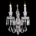 AICO Furniture - Chambord"2 Light Wall Sconce - LT-WL004-2CLR - GreatFurnitureDeal