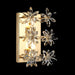 AICO Furniture - Daisy Wall Sconce - LT-WL009-2CLR - GreatFurnitureDeal