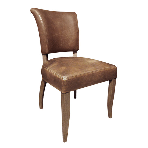 GJ Styles - Mimi Chair Old Saddle Nutural/Weathered Oak (Set of 2) - LU1292 - GreatFurnitureDeal
