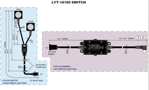 Touch Button Replacement Control Switch - LYT-18100 - GreatFurnitureDeal