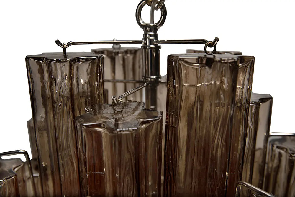 Noir Furniture - Coco Chandelier in Silver - LZR001 - GreatFurnitureDeal