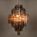 Noir Furniture - Coco Chandelier in Silver - LZR001 - GreatFurnitureDeal