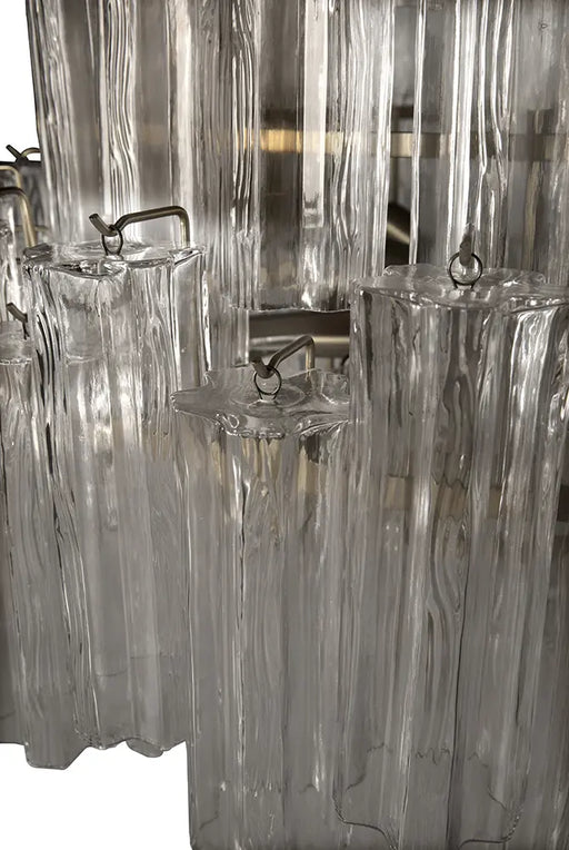 Noir Furniture - Laurent Chandelier in Antique Brass - LZR002 - GreatFurnitureDeal