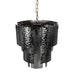 Noir Furniture - Cornelius Chandelier Small in Antique Brass - LZR009 - GreatFurnitureDeal