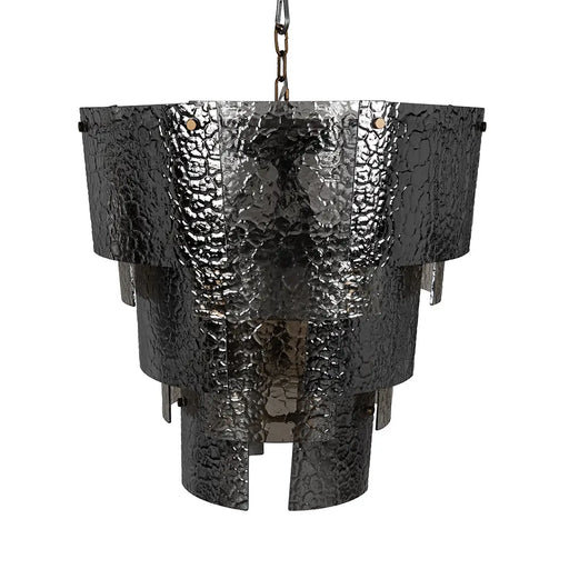 Noir Furniture - Cornelius Chandelier Large in Antique Brass - LZR010 - GreatFurnitureDeal