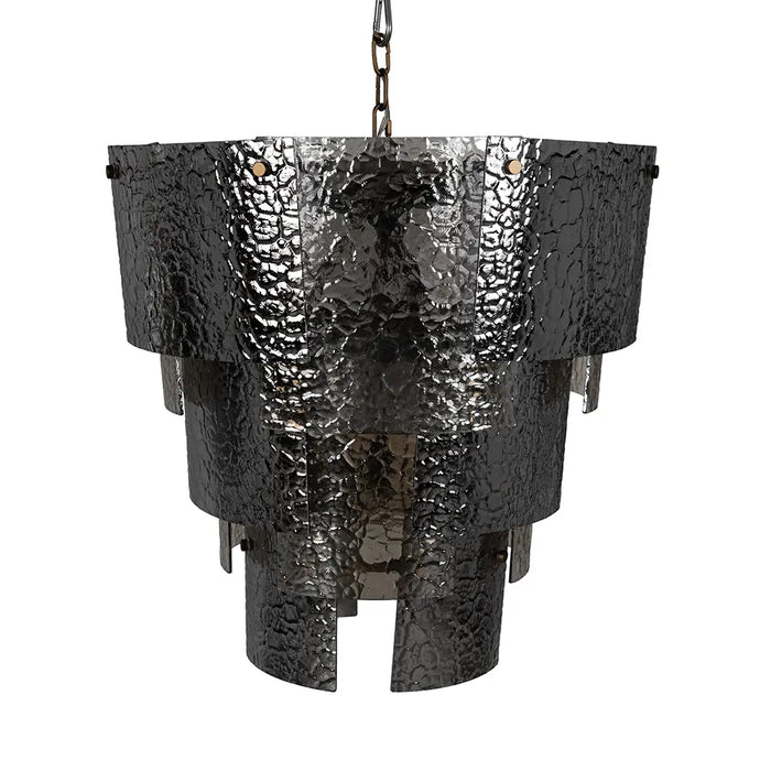Noir Furniture - Cornelius Chandelier Large in Antique Brass - LZR010 - GreatFurnitureDeal