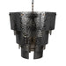Noir Furniture - Cornelius Chandelier Large in Antique Brass - LZR010 - GreatFurnitureDeal