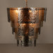 Noir Furniture - Cornelius Chandelier Large in Antique Brass - LZR010 - GreatFurnitureDeal