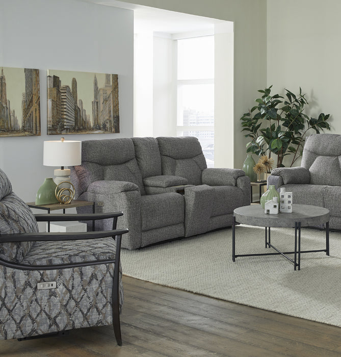 Southern Motion - Conrad Double Reclining Console Loveseat with Hidden Cupholders - 311-28