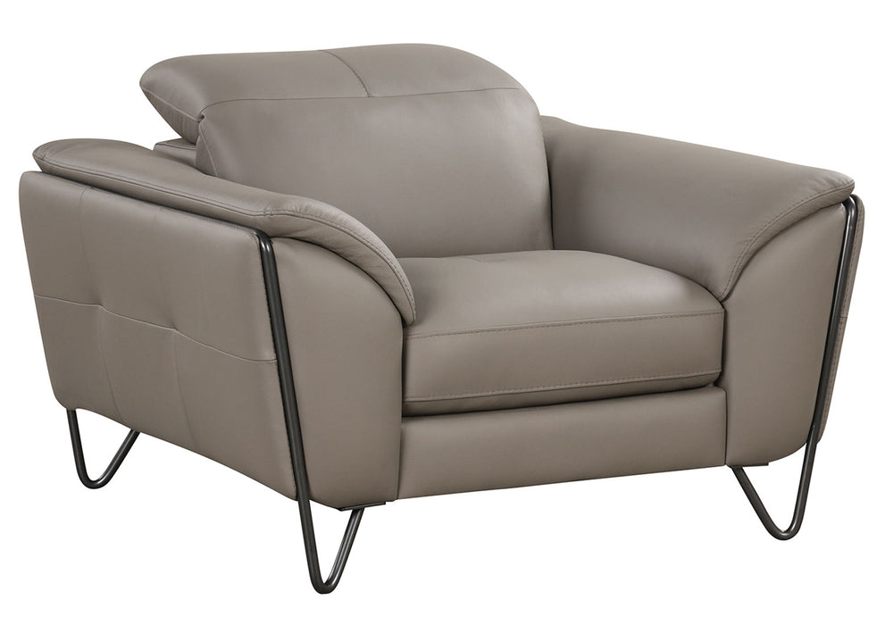 ESF Furniture - Lavinia 3 Piece Living Room Set with Electric Recliners in Chic Grey - LAVINIA-SLC-CHIC GREY - GreatFurnitureDeal