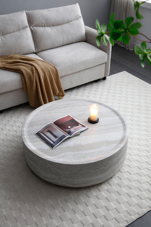 ESF Furniture - 6155 Coffee Table in Sand - 6155-SANDCOFFEE - GreatFurnitureDeal