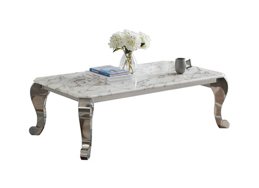 ESF Furniture - CF110 Marble Coffee Table - CF110-COFFEE - GreatFurnitureDeal