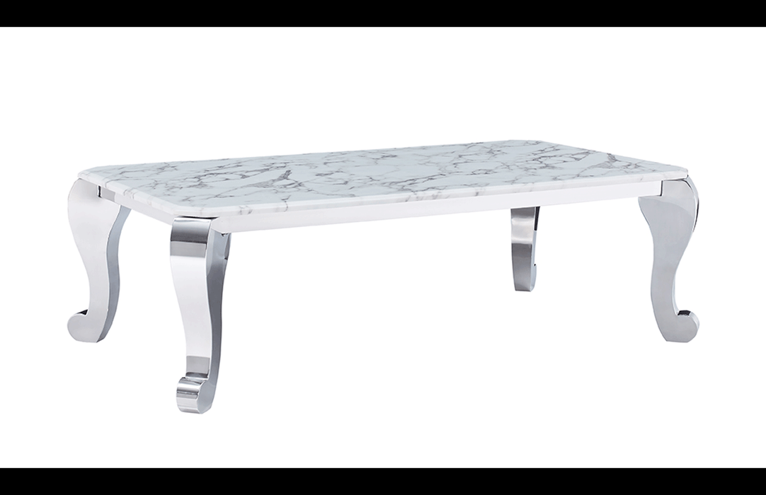 ESF Furniture - CF110 Marble Coffee Table - CF110-COFFEE