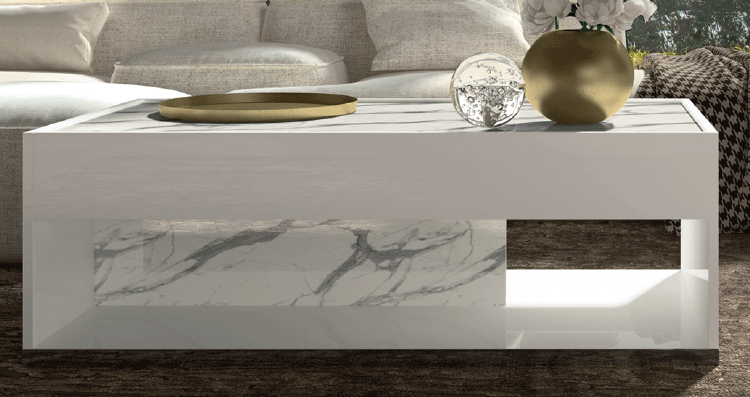ESF Furniture - Carrara Coffee Table - CARRARA-COFFEE