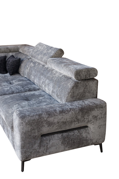 ESF Furniture - Daytona Sectional w/ Bed & Storage - DAYTONA-SEC - GreatFurnitureDeal