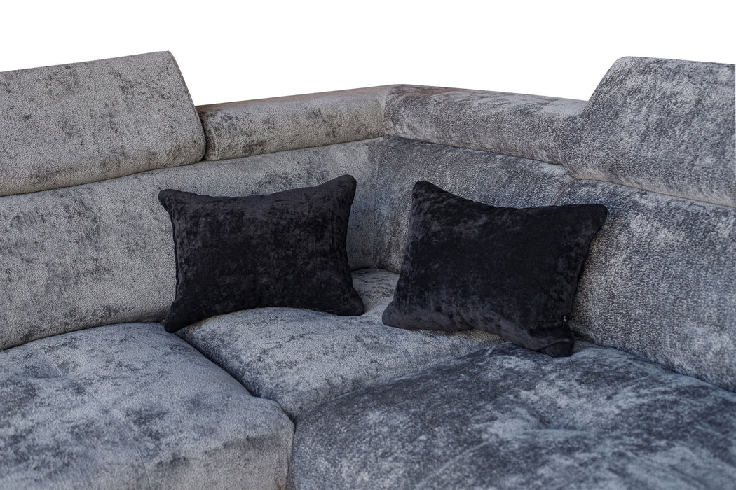 ESF Furniture - Daytona Sectional w/ Bed & Storage - DAYTONA-SEC - GreatFurnitureDeal