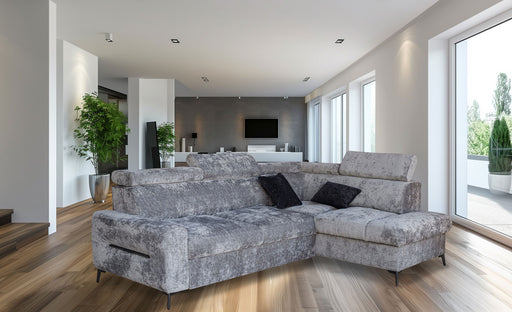 ESF Furniture - Daytona Sectional w/ Bed & Storage - DAYTONA-SEC - GreatFurnitureDeal