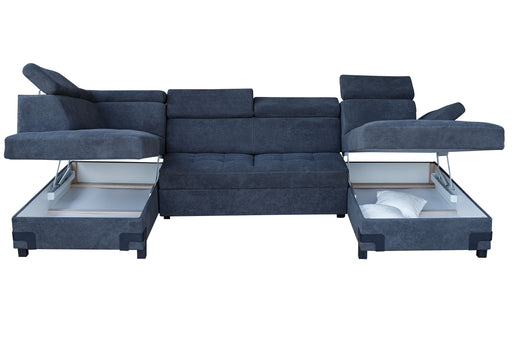 ESF Furniture - Gardemarin Sectional w/ Bed & Storage - GAR-SEC - GreatFurnitureDeal
