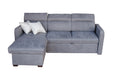 ESF Furniture - Candy Sectional w/ Bed & Storage - CANDY-SEC - GreatFurnitureDeal