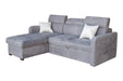 ESF Furniture - Candy Sectional w/ Bed & Storage - CANDY-SEC - GreatFurnitureDeal