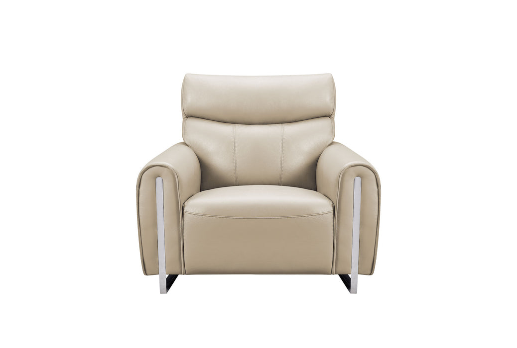 ESF Furniture - 6053 - Chair in Cream - 6053CREAM-CHAIR