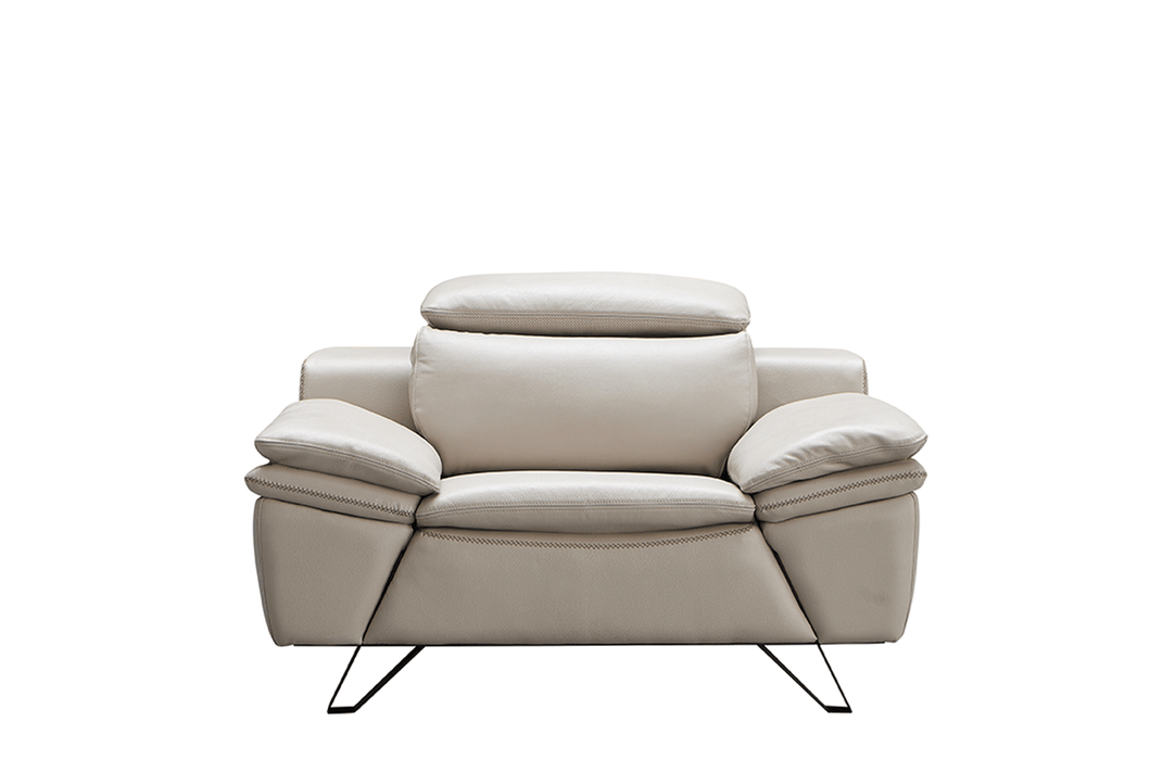 ESF Furniture - 973 Chair in Light Grey - 9731