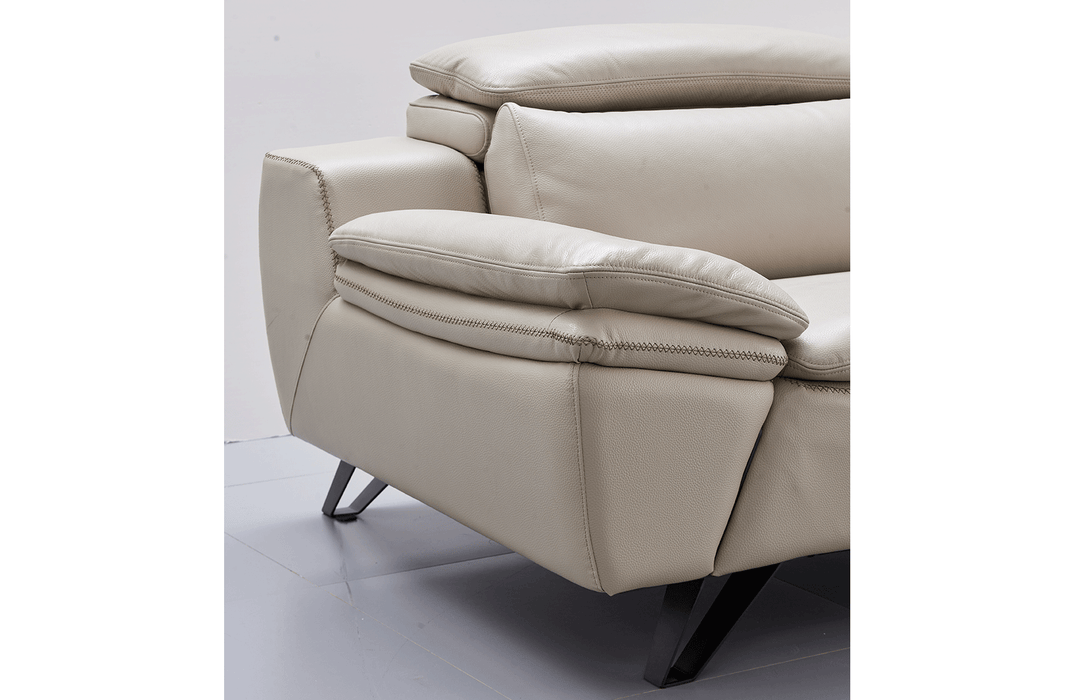 ESF Furniture - 973 Chair in Light Grey - 9731