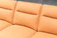 ESF Furniture - GM530 Sofa in Orange - GM530-S - GreatFurnitureDeal