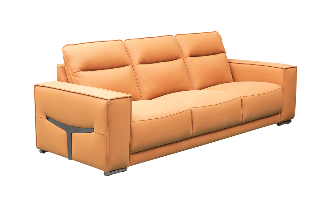 ESF Furniture - GM530 Sofa in Orange - GM530-S - GreatFurnitureDeal