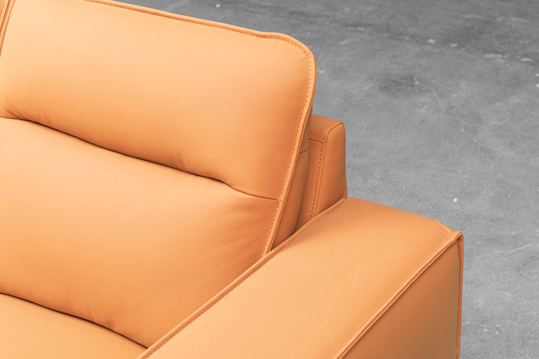 ESF Furniture - GM530 Sofa in Orange - GM530-S - GreatFurnitureDeal