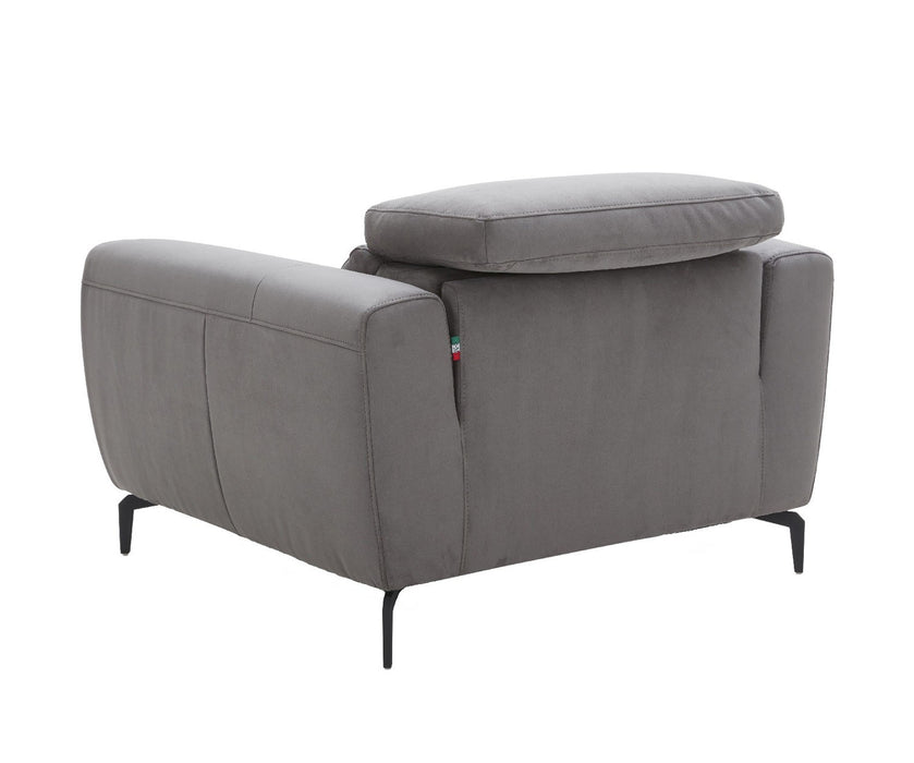 J&M Furniture - Lorenzo Motion Chair in Grey - 18823-C-GREY