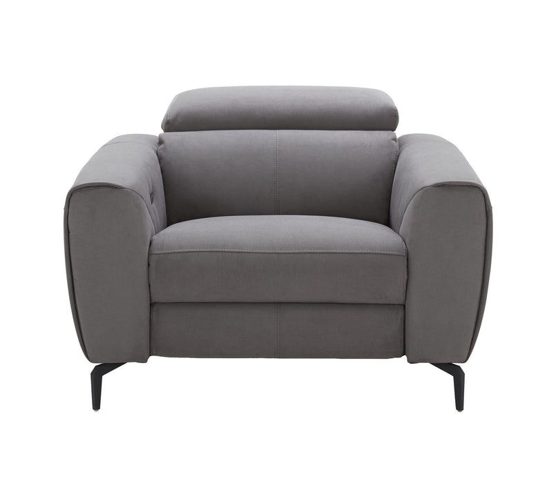 J&M Furniture - Lorenzo Motion Chair in Grey - 18823-C-GREY