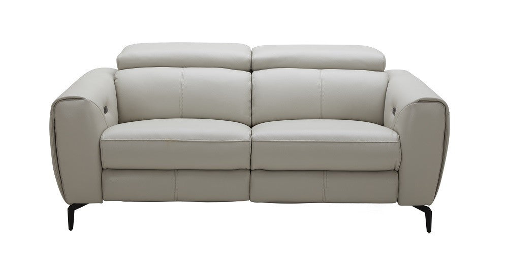 J&M Furniture - Lorenzo 2 Piece Motion Sofa Set in Light Grey - 18824-SL-LIGHT GREY