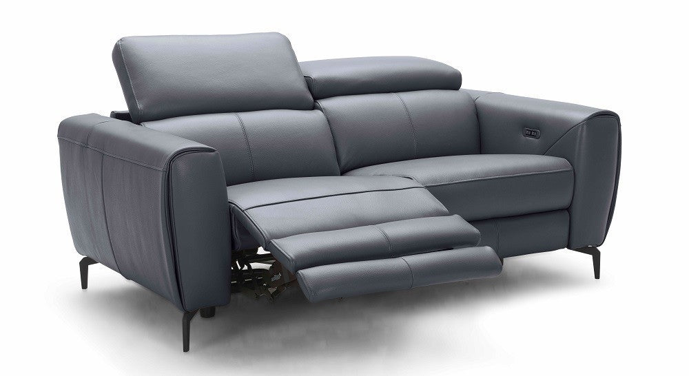 J&M Furniture - Lorenzo 3 Piece Motion Living Room Set in Blue-Grey - 188241-SLC-BLUE-GREY