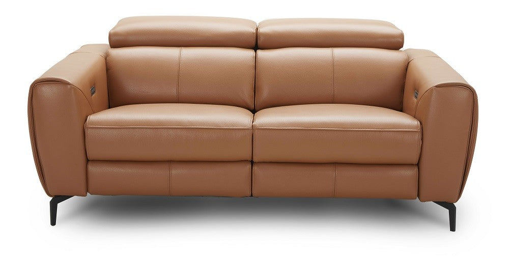 J&M Furniture - Lorenzo 2 Piece Motion Sofa Set in Caramel - 1882411-SL-CARAMEL