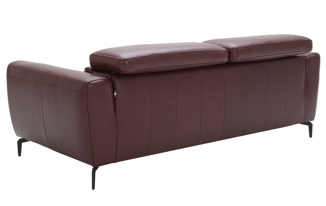 J&M Furniture - Lorenzo 2 Piece Motion Sofa Set in Merlot - 18822-SC-MERLOT - GreatFurnitureDeal