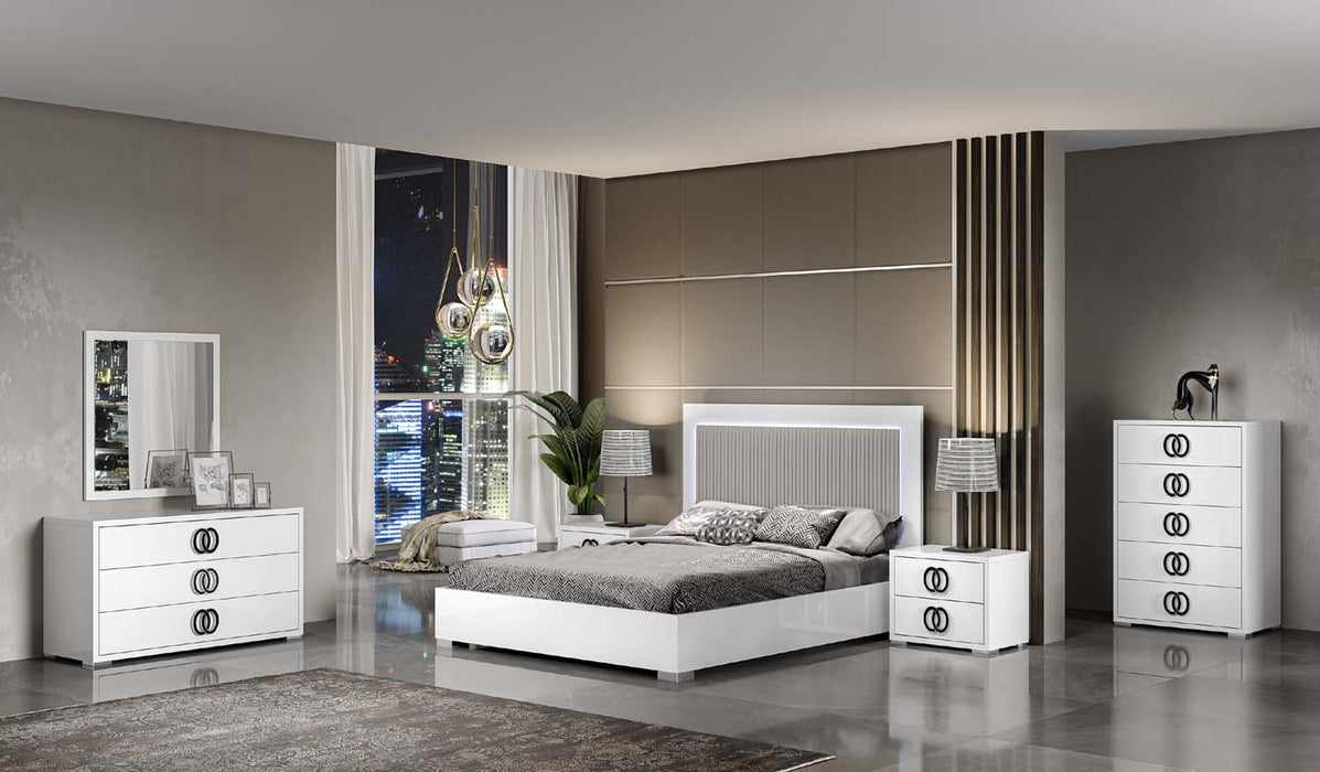 J&M Furniture - Luxuria 5 Piece Eastern King Premium Bedroom Set - 18122-EK-5SET - GreatFurnitureDeal